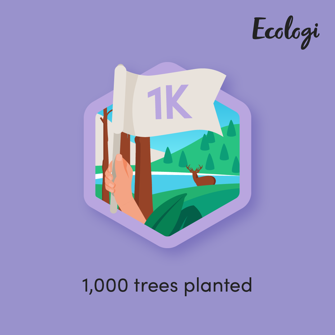 1000 Trees Planted