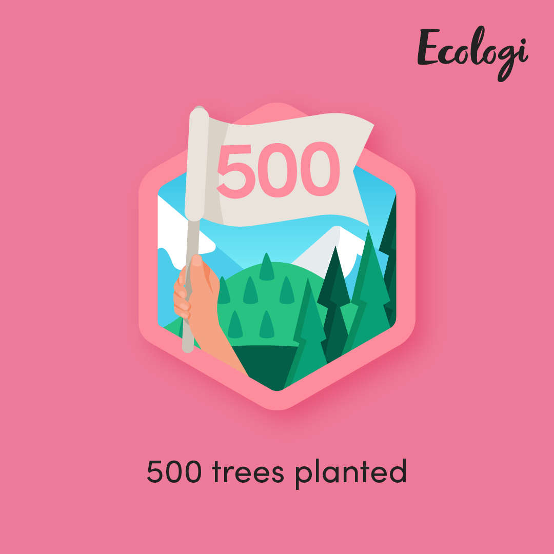 500 Trees Planted